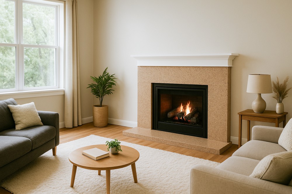 Practical Benefits of Brown Fireplaces