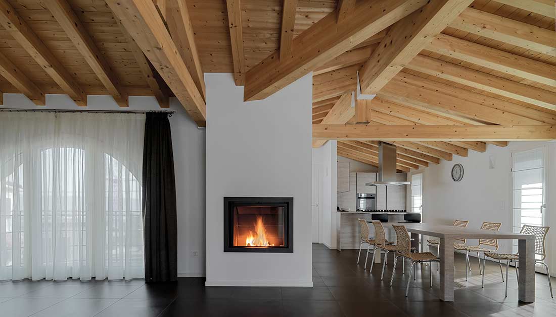 Which materials are best for a white fireplace?